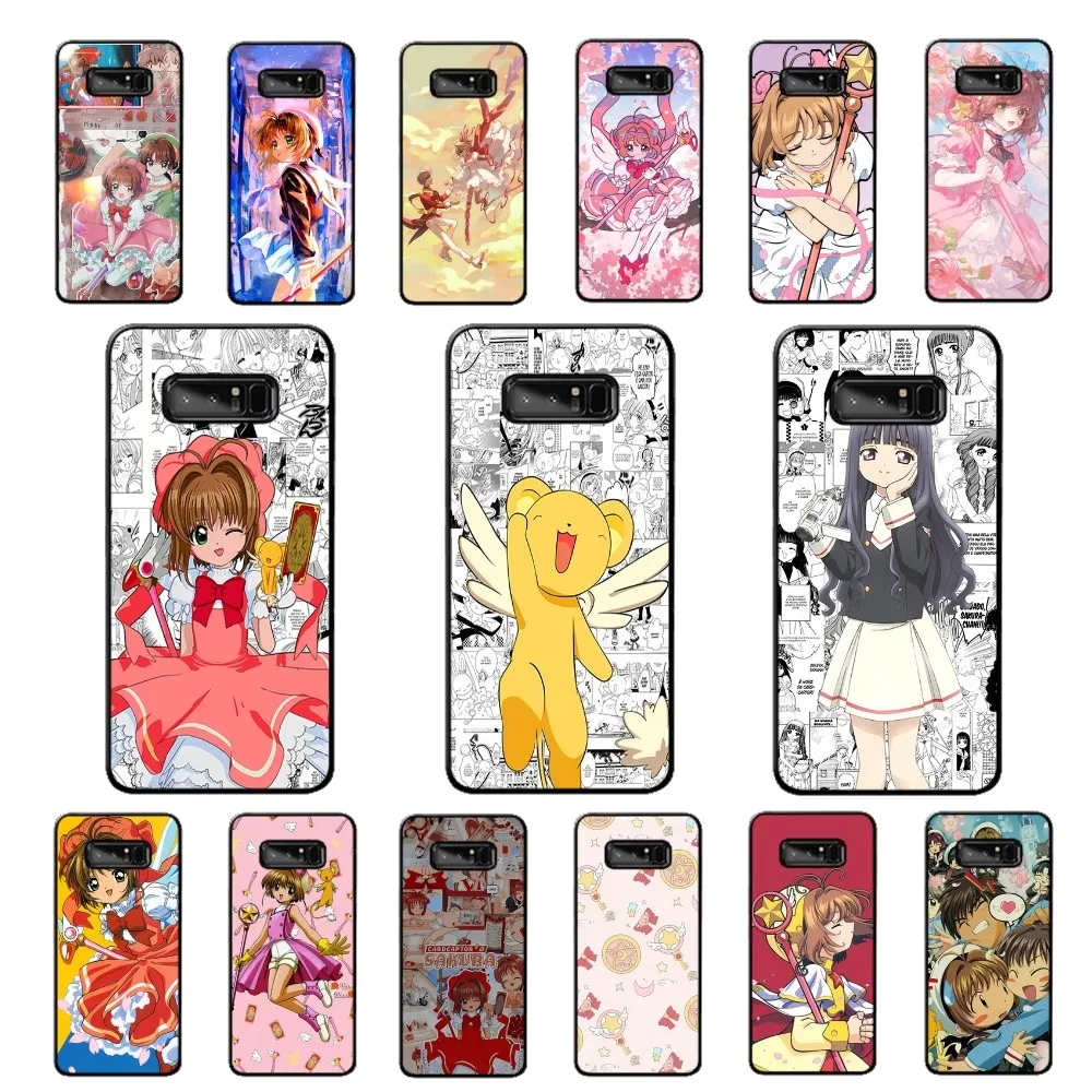 CardCaptor Sakura Anime Telefon Tok Samsung Note 8 9 10 20 Pro Plus Lite M 10 11 20 30 21 31 51 21 22 42 02 03