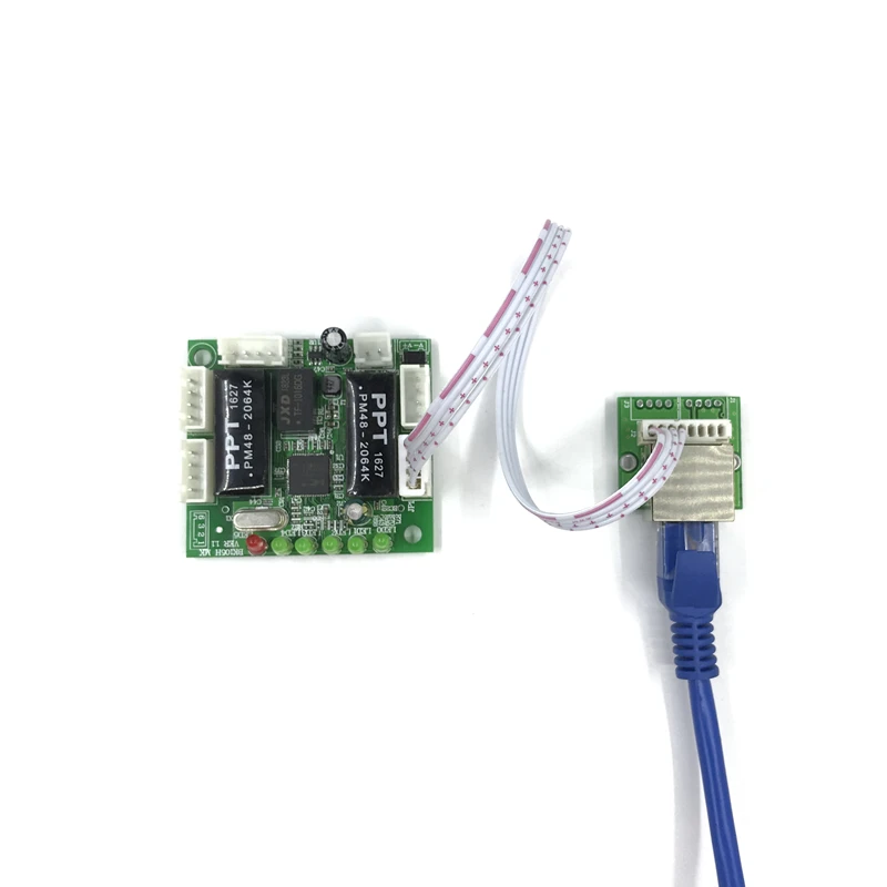 OEM mini modul design ethernet-kapcsoló áramkör 10/100mbps 5/8 port ethernet kapcsoló modul PCBA testület OEM Alaplap